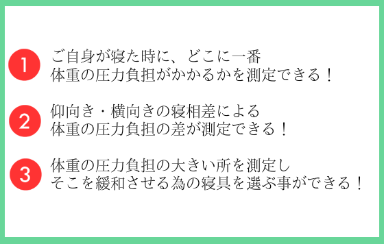 オーダーメイド枕 大阪 第二測定4